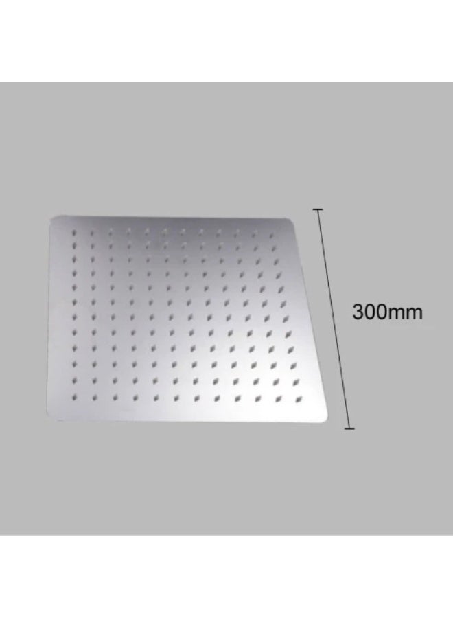 طاسة مخفي مربع 30*30 ستانلس ستيل 304 كروم - Image 3